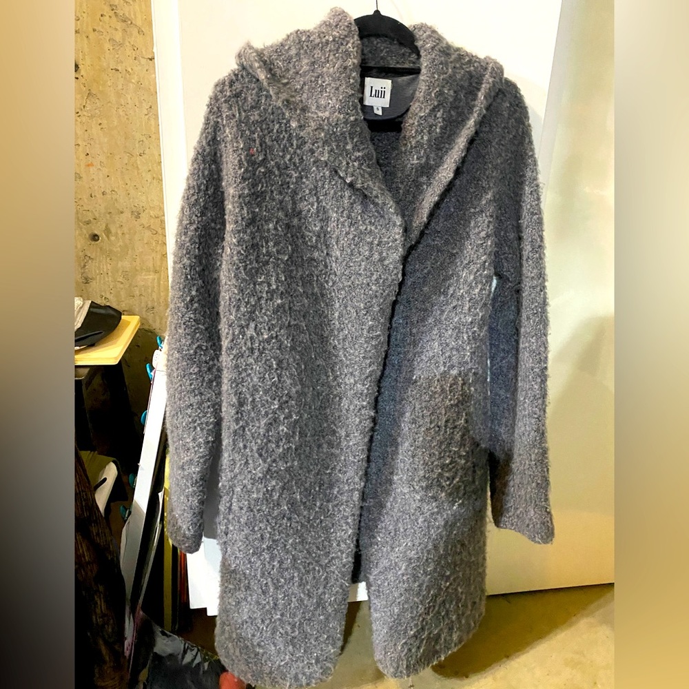 Luii Long gray Overcoat